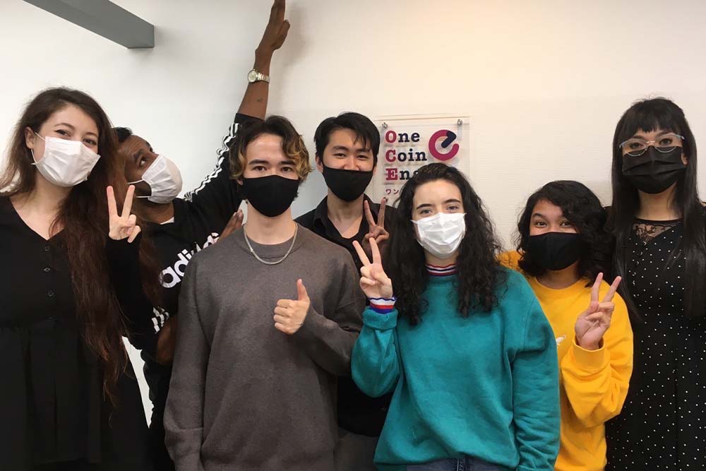 銀座・有楽町エリアの英会話学校ワンコインイングリッシュ銀座校のネイティブ講師達